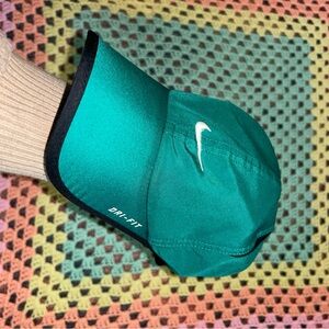 NIKE Men-Women’s Tennis Hat Golf DRI-FIT Runner Cap Featherlight, Anchor green